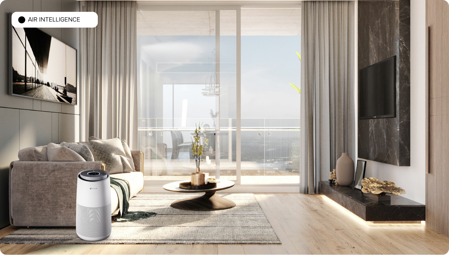 Clean indoor air room